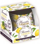 Sviečka aromatická v skle 100 g SAS 1011 Levander & Lemon