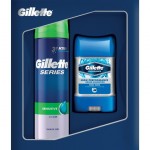 Gillette Series VB Sensitive gel 200ml + Clear Gel 75ml Coolwav