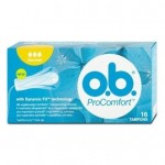 O.B.tampóny Pro Comfort 16ks Normal