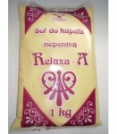 RELAXA soľ do kúpeľa 1 kg nepenivá harmanček