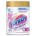 Vanish Oxi Action 470g Crystal white -práškový odstraňovač škvŕn