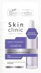 BIELENDA Skin Clinic Niacynamid normal. a revital.pleť.maska 8g