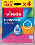 Vileda Univerzálna utierka Mikrofibre Colors 4ks